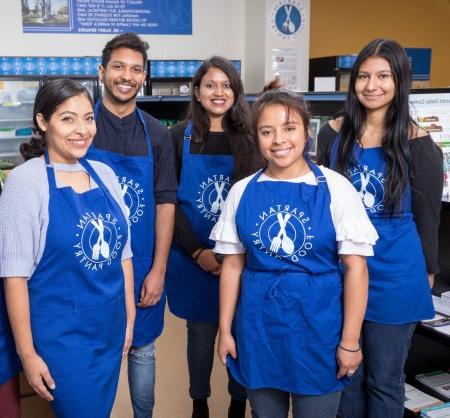 food pantry staff